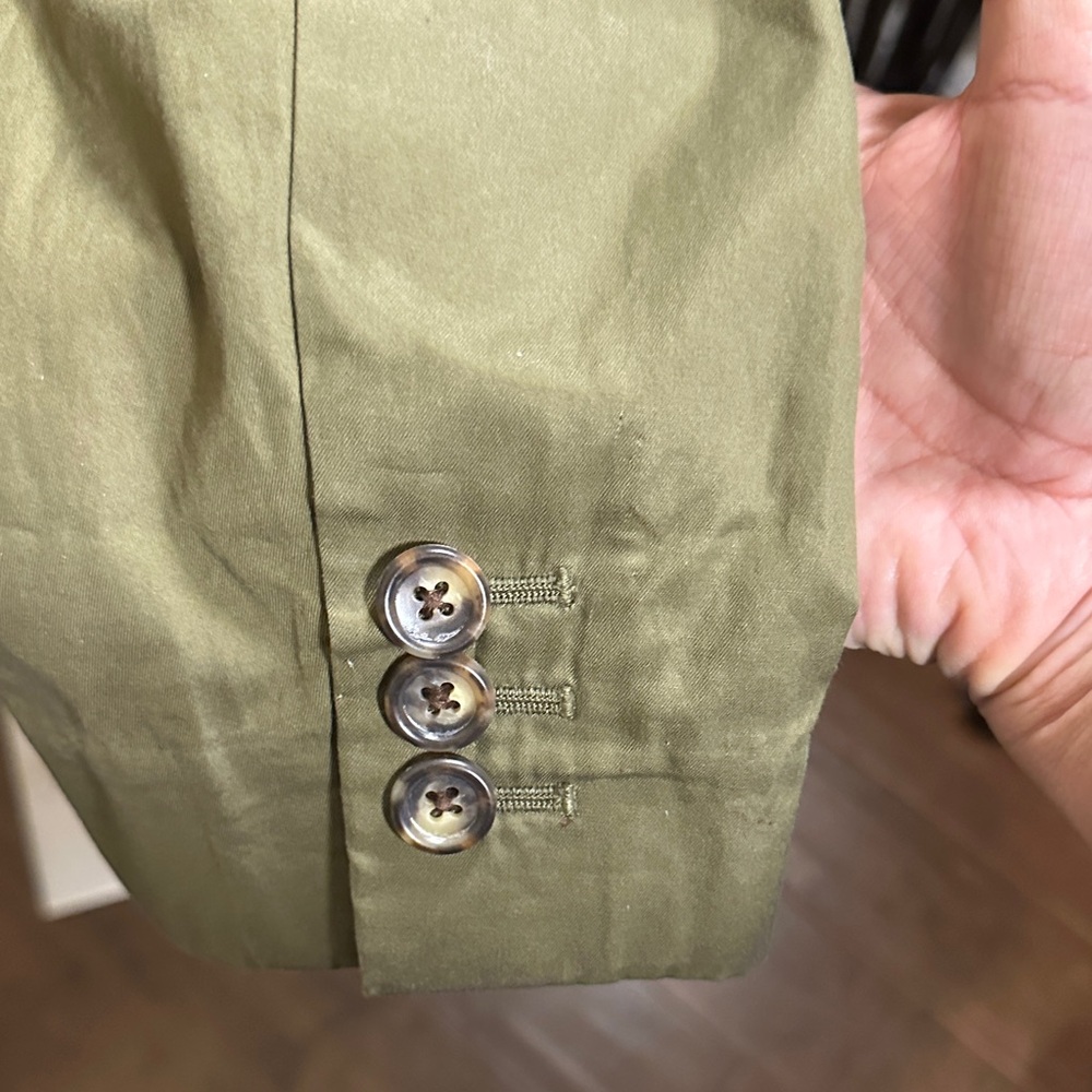 Banana Republic Olive Women's Suit Jacket size 16 box 1 - Picture 9 of 9